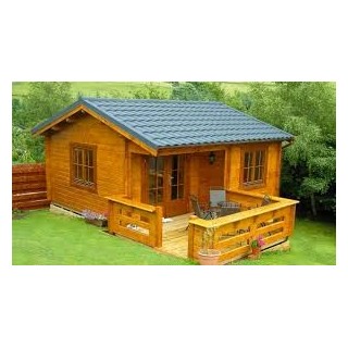 chalet en bois écolo